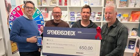 Spendenübergabe