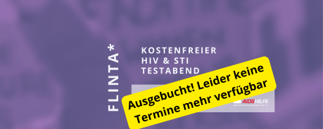 HIV & STI Testabend für FLINTA* Personen