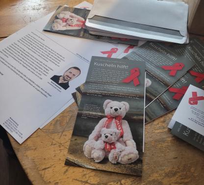 Aids-Teddy Spendenmailing