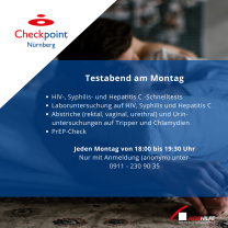 Checkpoint Nürnberg - HIV & STI Testabend